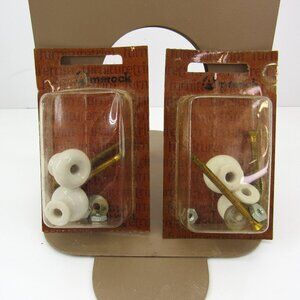 Amerock T-705 Knob Furnituretrim Porcelain 3/4" Cabinet Pulls Lot of 2 Boxes